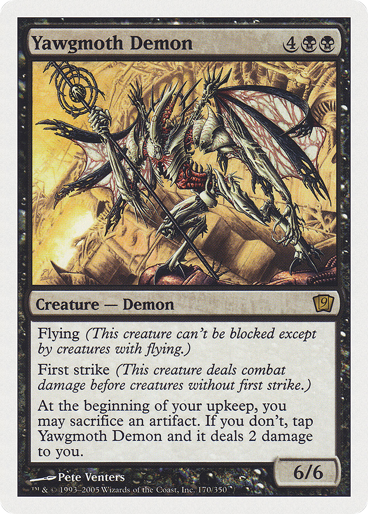 Yawgmoth Demon Card Image