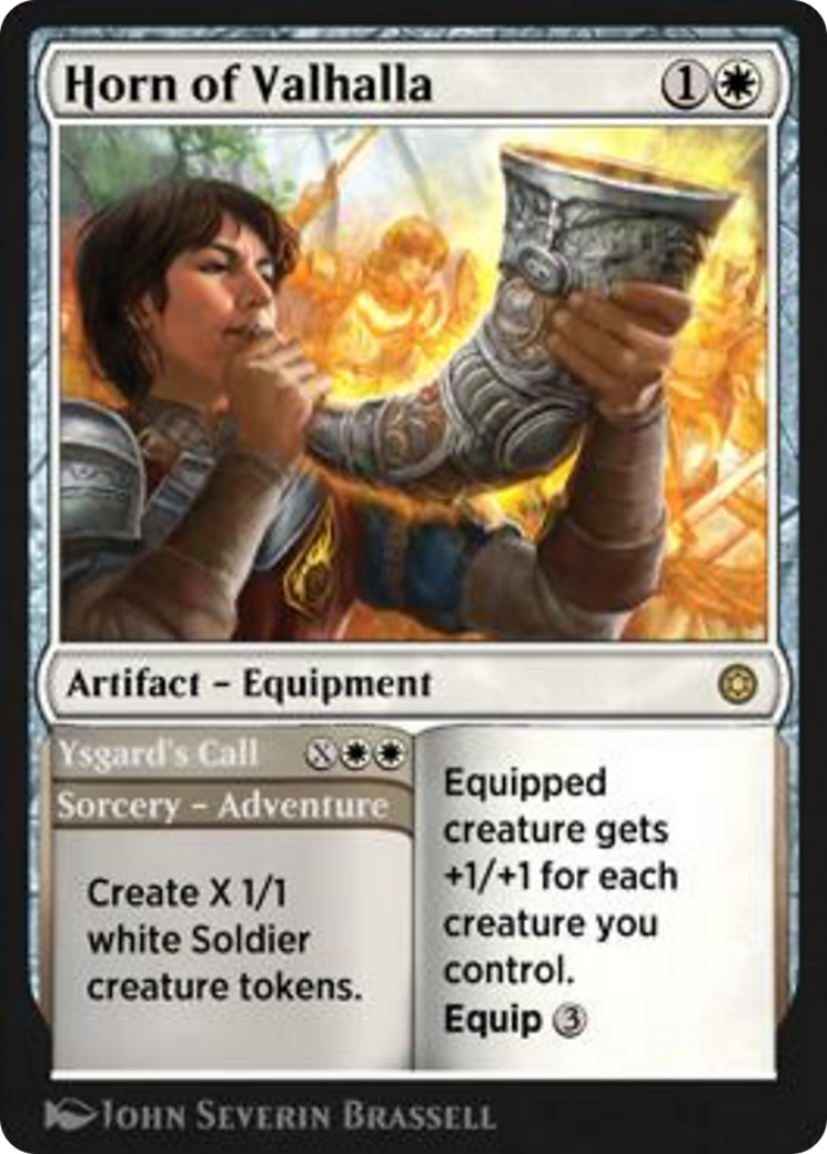 Horn of Valhalla // Ysgard's Call Card Image