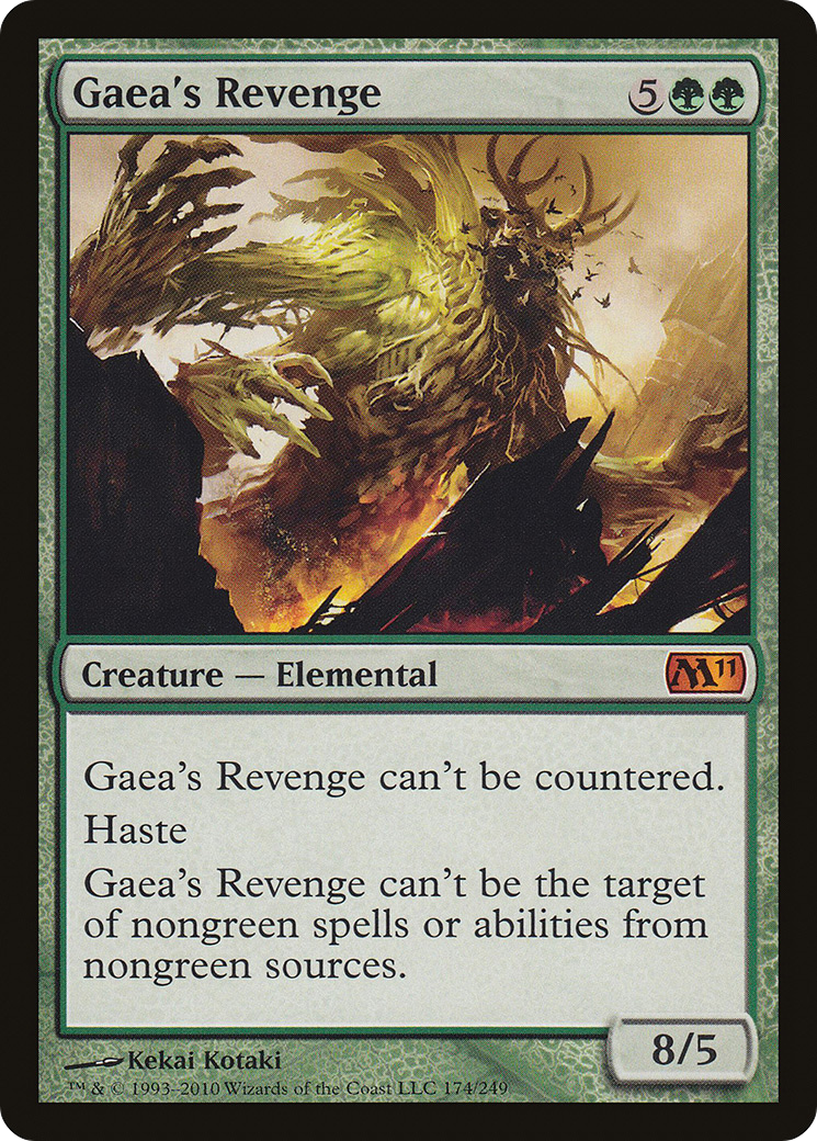Gaea's Revenge Card Image