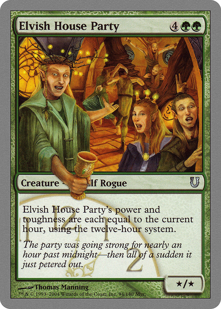 Elvish House Party Card Image