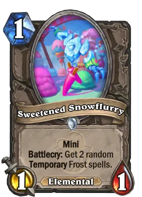 Sweetened Snowflurry Card Image