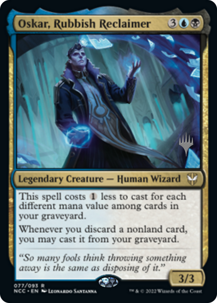 Oskar, Rubbish Reclaimer Card Image