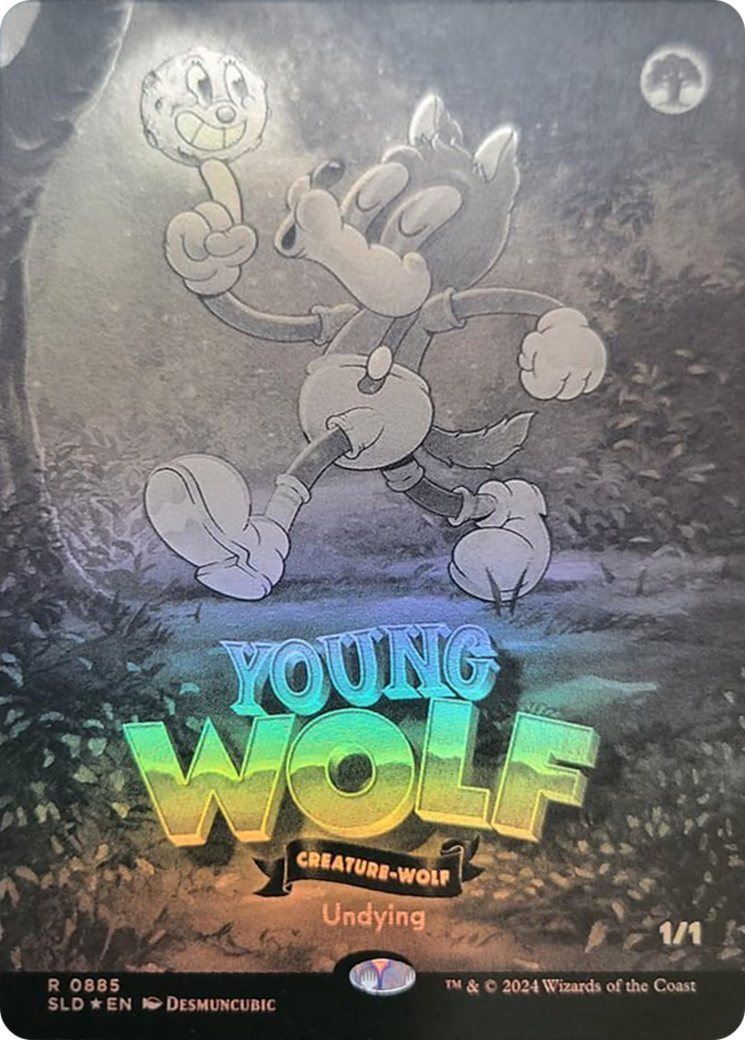 Young Wolf Card Image