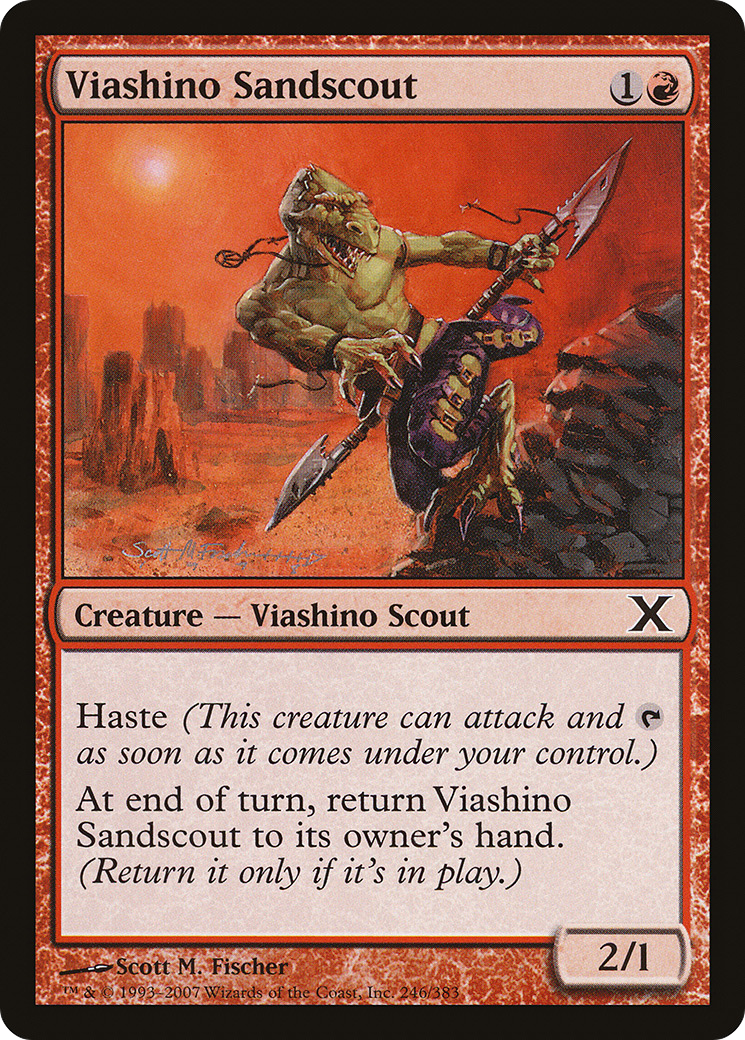 Viashino Sandscout Card Image