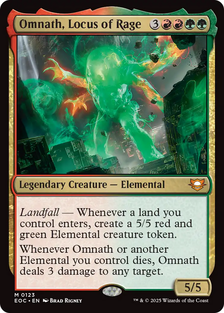 Omnath, Locus of Rage Card Image