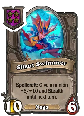 Silent Swimmer Card Image