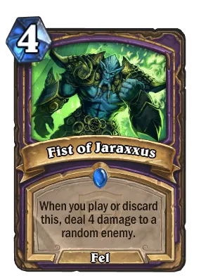 Fist of Jaraxxus Card Image