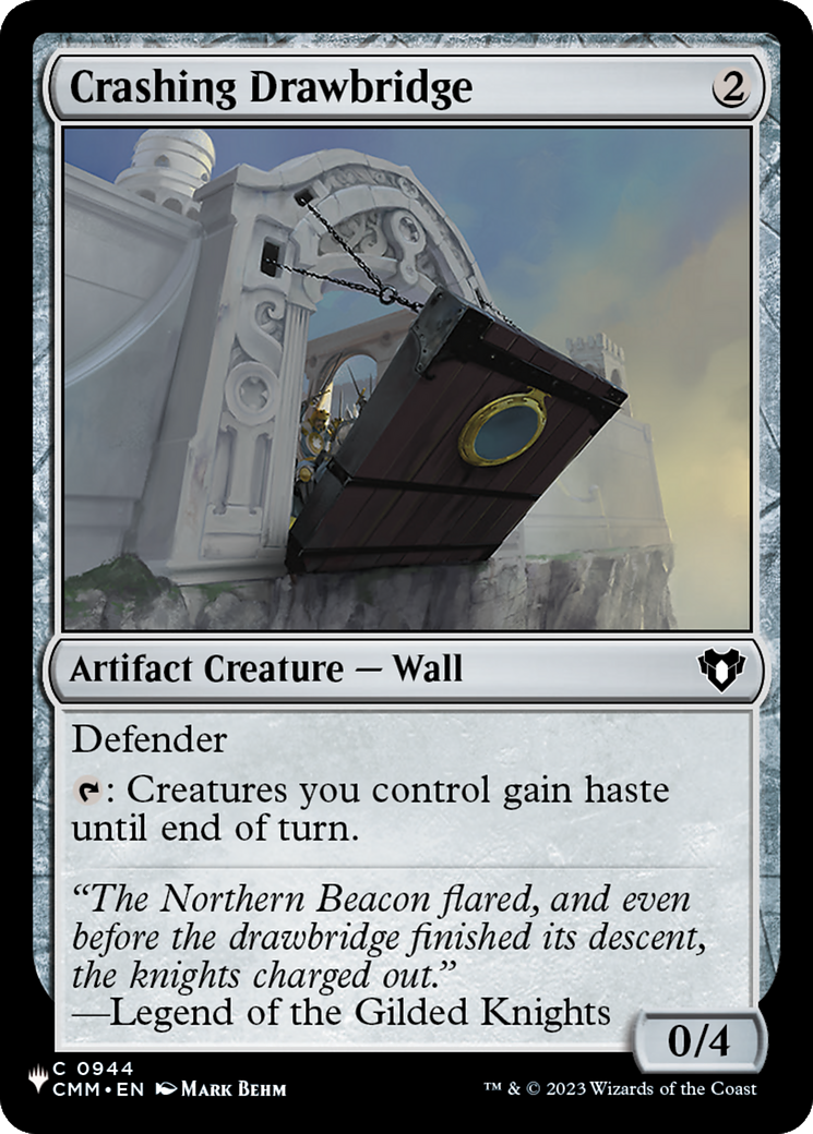 Crashing Drawbridge Card Image