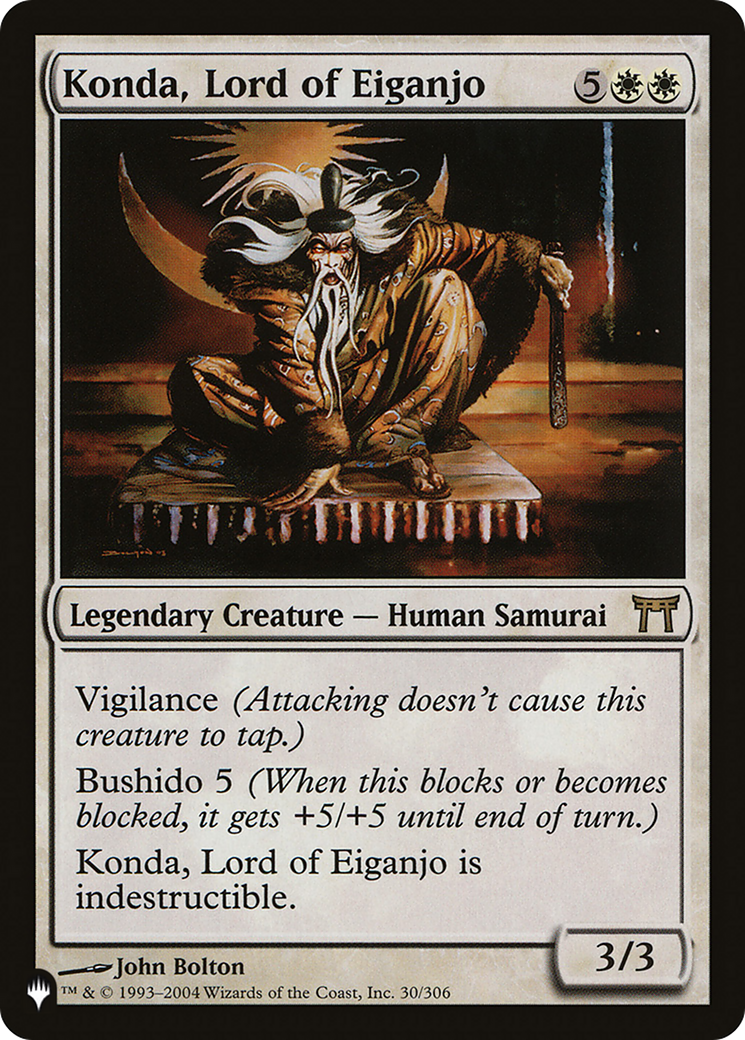 Konda, Lord of Eiganjo Card Image