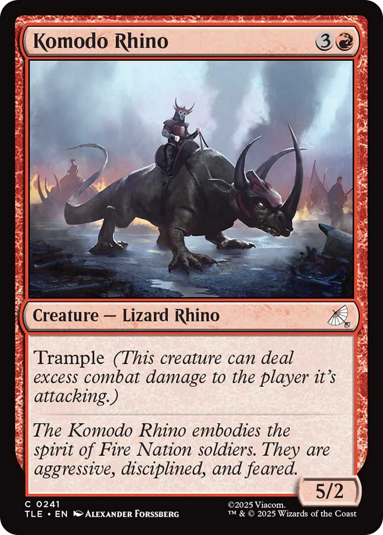Komodo Rhino Card Image