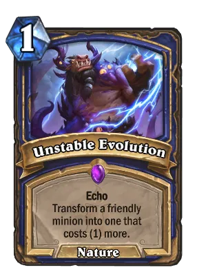 Unstable Evolution Card Image