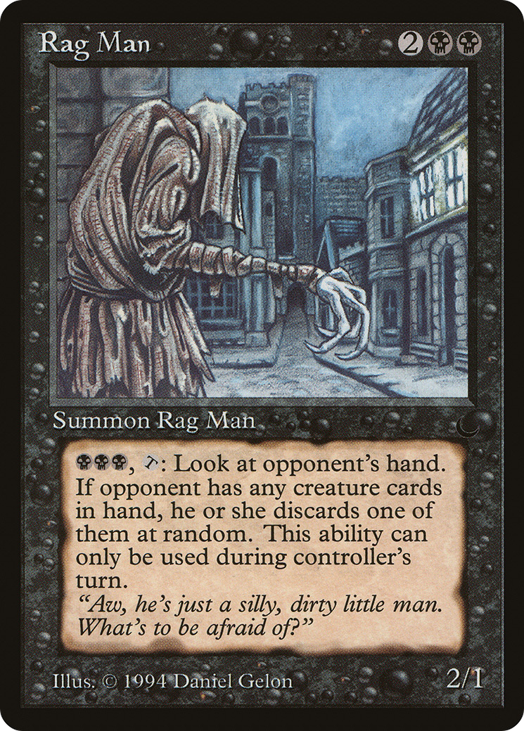 Rag Man Card Image