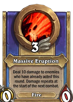 Massive Eruption Card Image