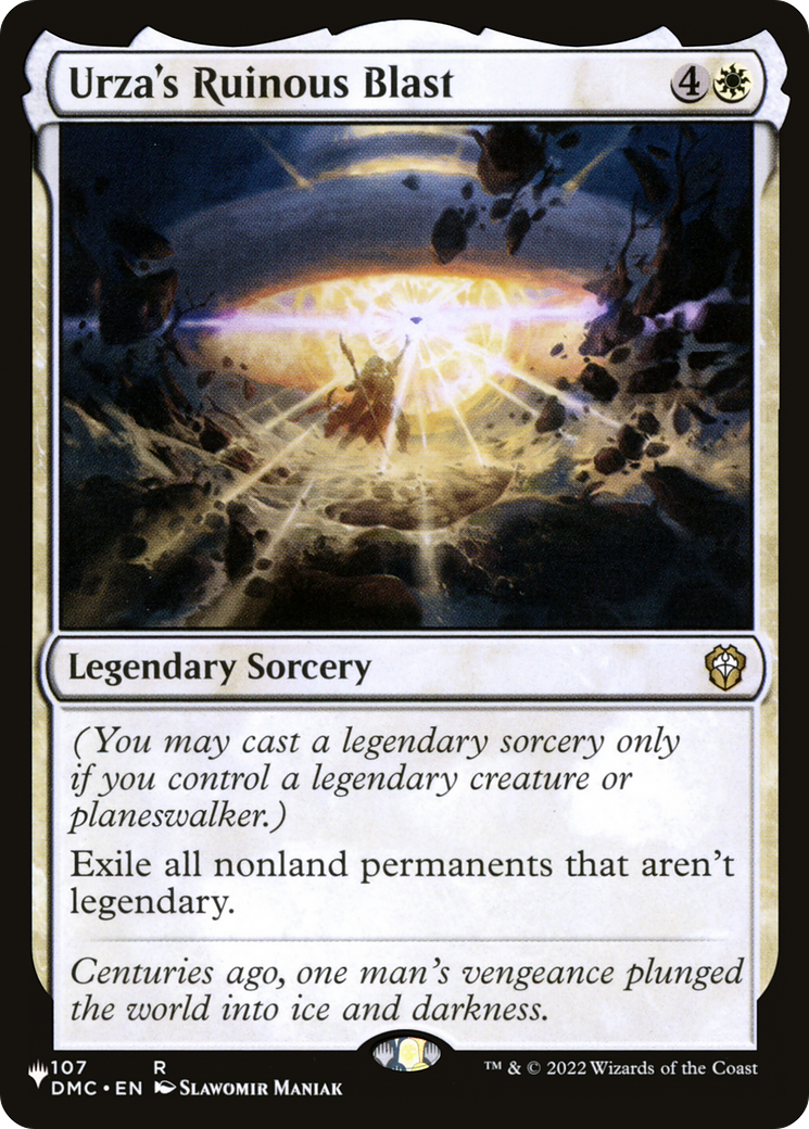 Urza's Ruinous Blast Card Image