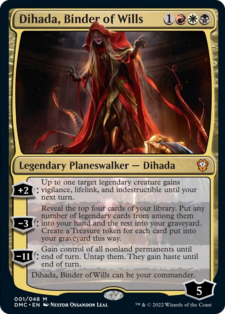 Dihada, Binder of Wills Card Image