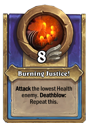 Burning Justice! Card Image