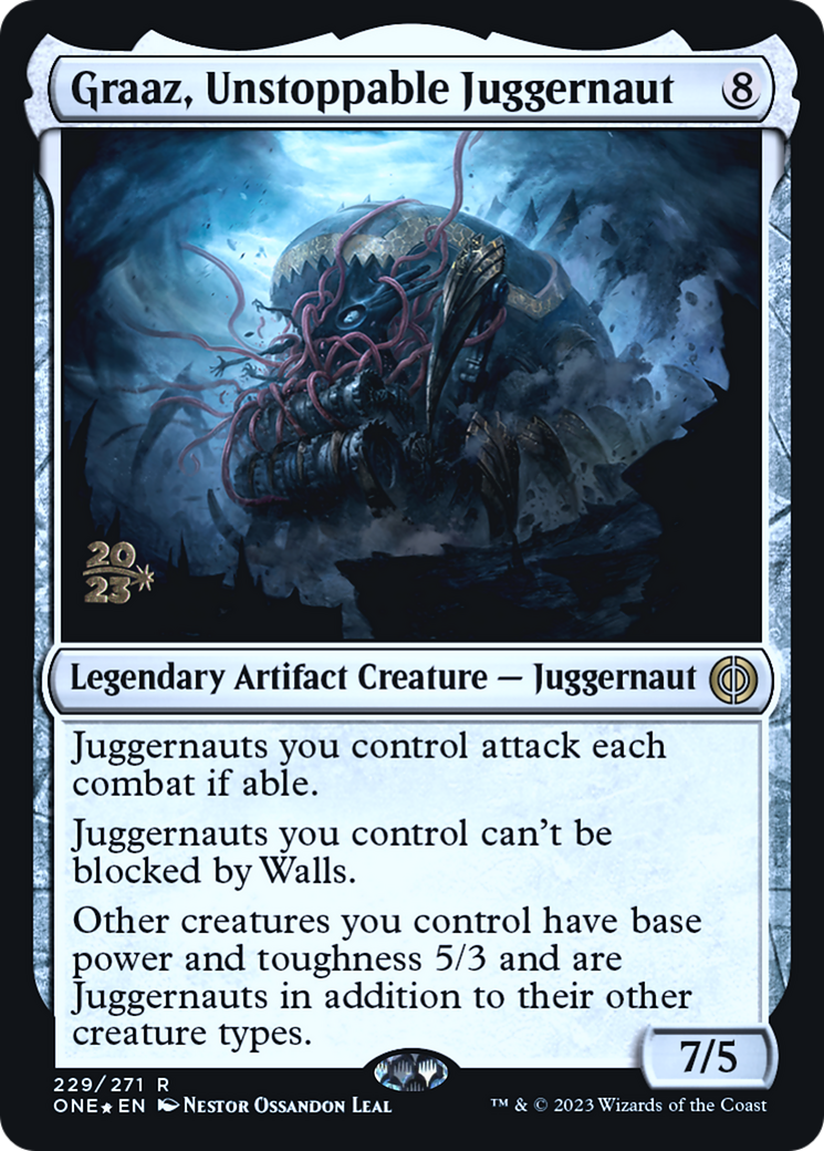 Graaz, Unstoppable Juggernaut Card Image