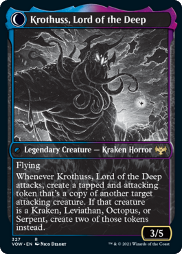 Runo Stromkirk // Krothuss, Lord of the Deep Card Image