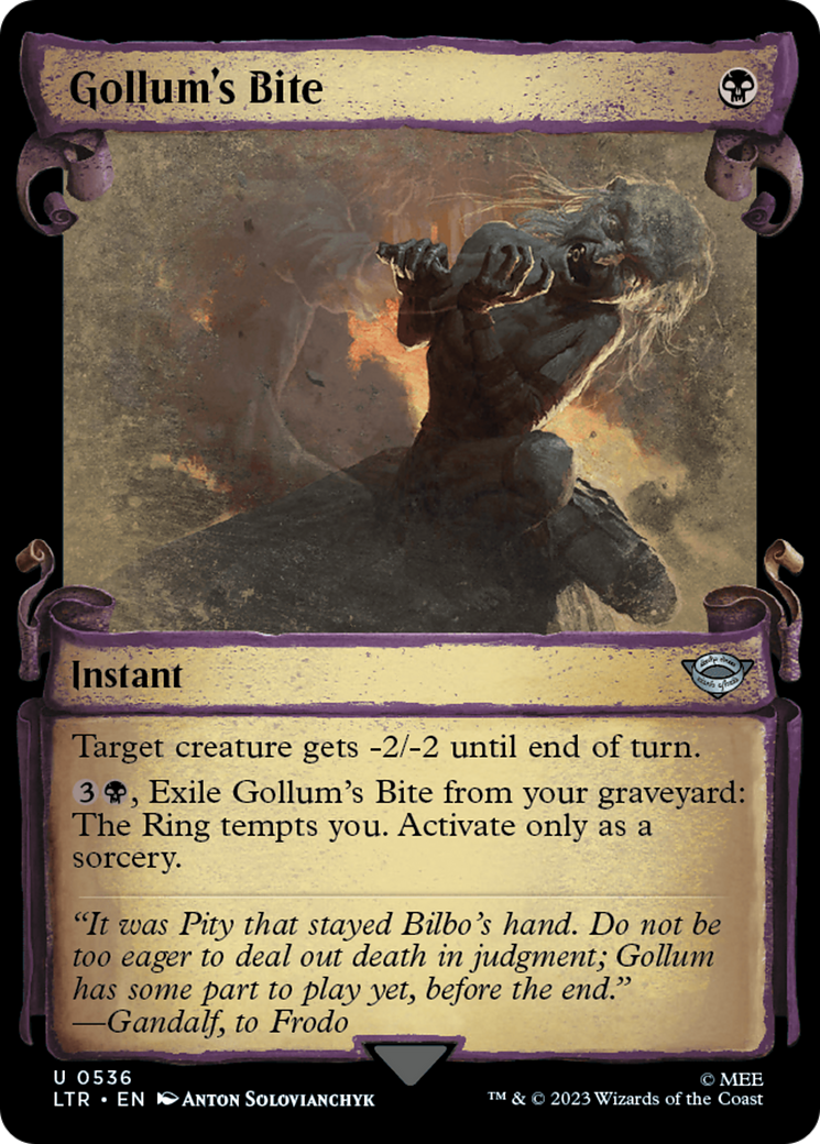 Gollum's Bite Card Image