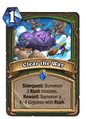 Clear the Way Card Image