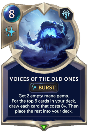 Voices of the Old Ones Card Image