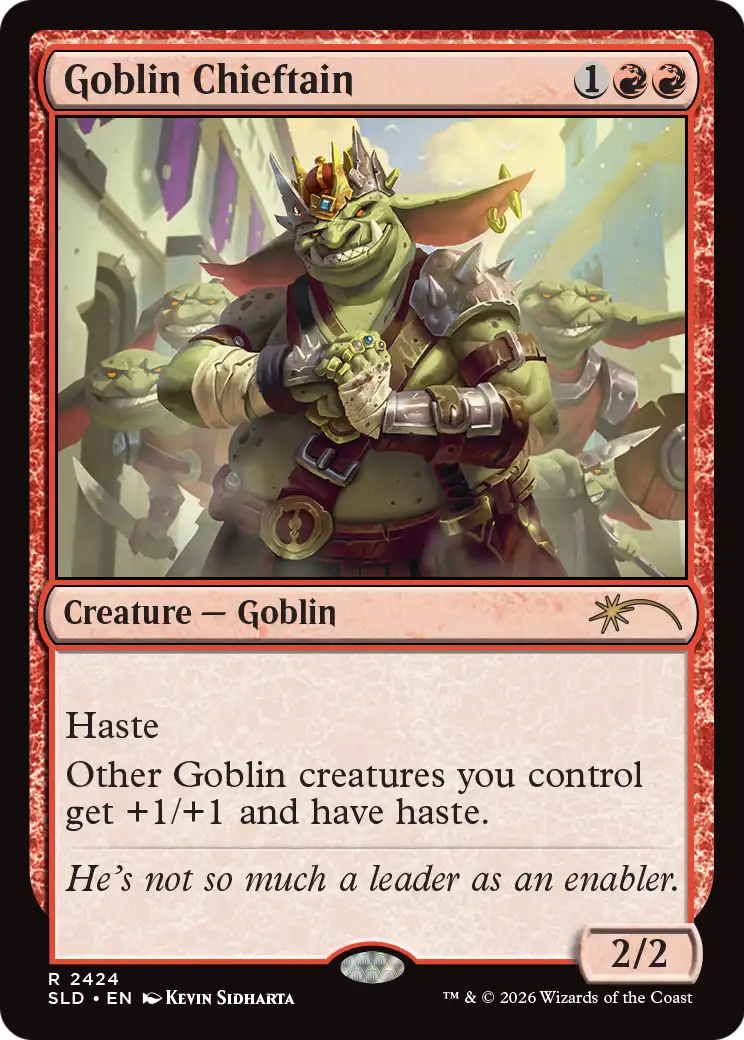 Goblin Chieftain Card Image