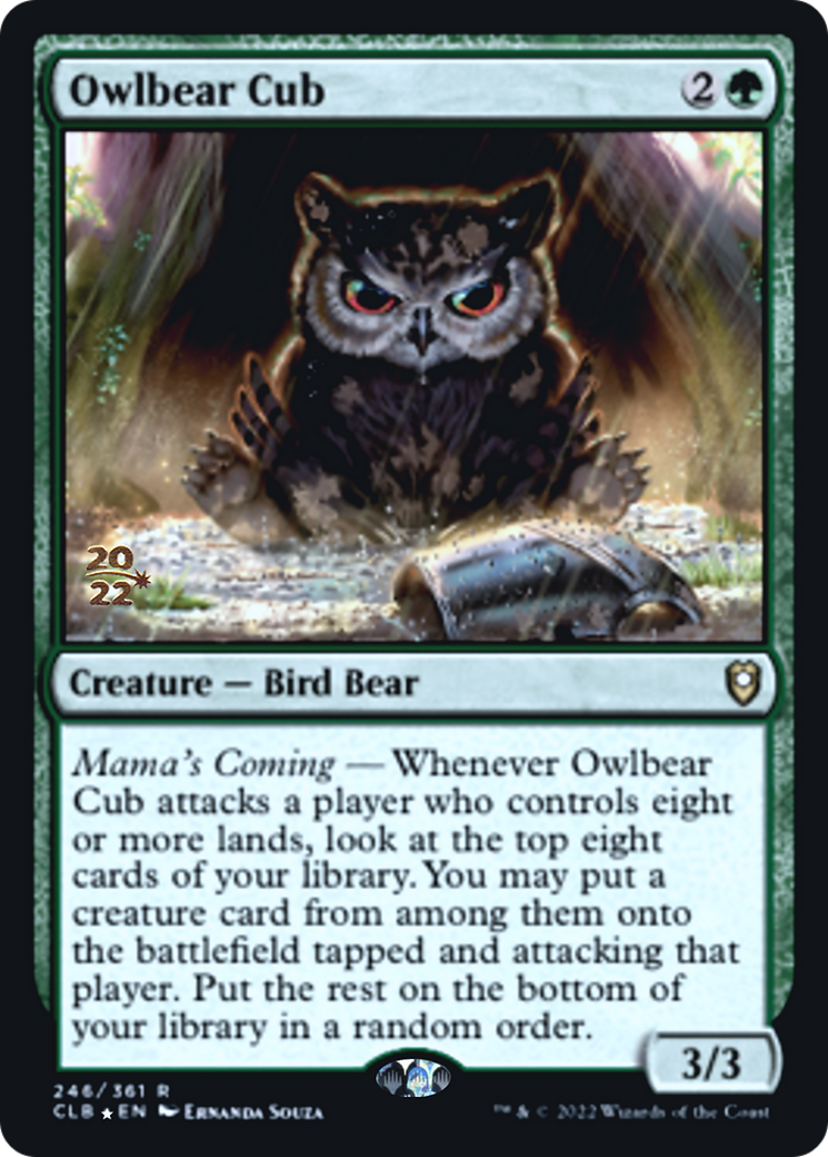 Owlbear Cub Card Image