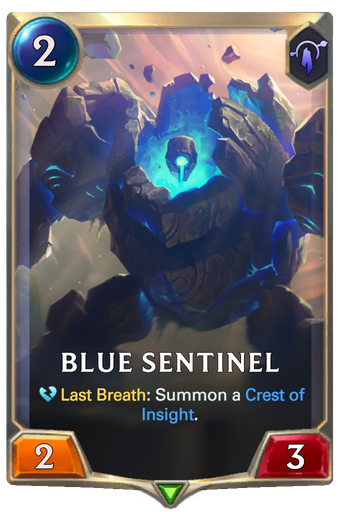 Blue Sentinel Card Image