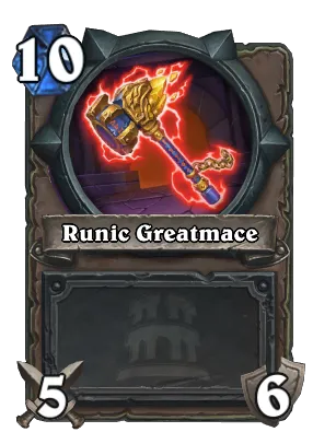 Runic Greatmace Card Image