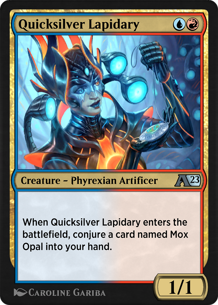 Quicksilver Lapidary Card Image