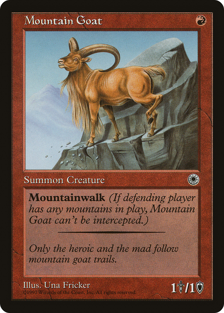 Mountain Goat Card Image
