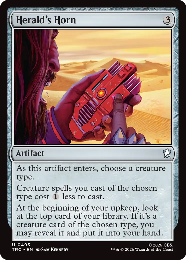 Herald's Horn Magic: The Gathering card