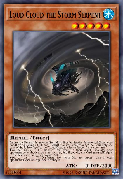 Loud Cloud the Storm Serpent Card Image