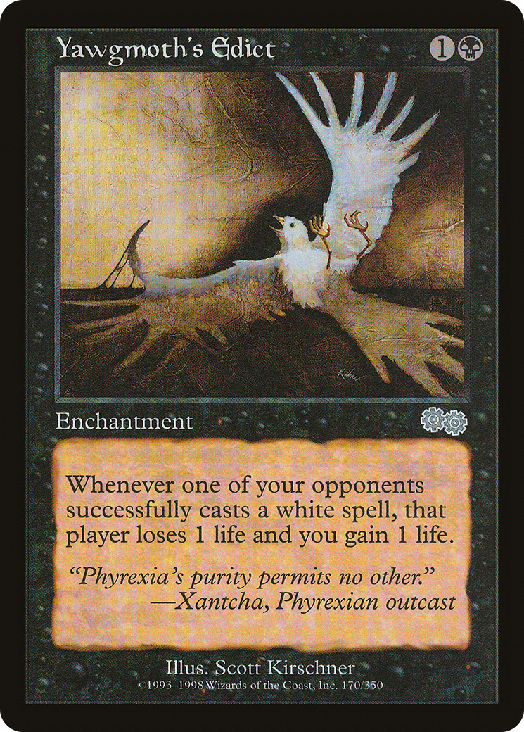 Yawgmoth's Edict Card Image