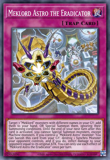 Meklord Astro the Eradicator Card Image