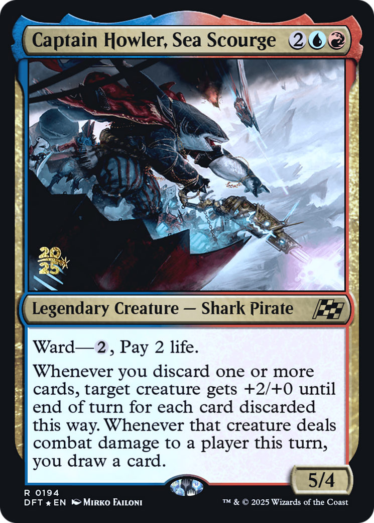 Captain Howler, Sea Scourge Card Image