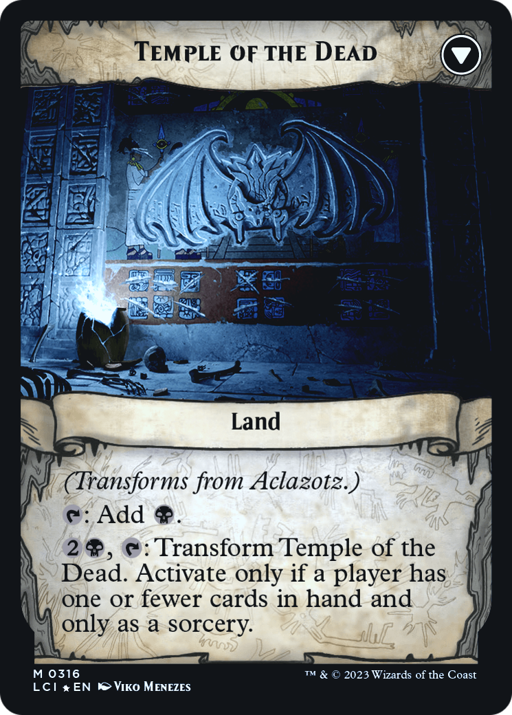 Aclazotz, Deepest Betrayal // Temple of the Dead Card Image