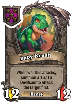 Baby Krush Card Image