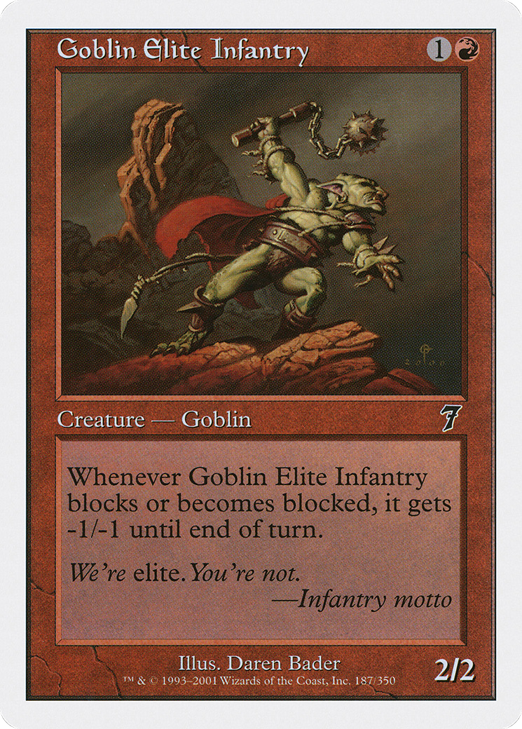 Goblin Elite Infantry Card Image