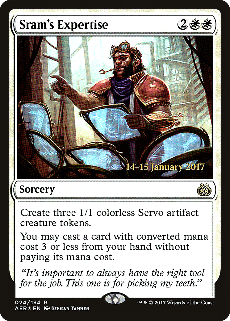 Sram's Expertise Card Image