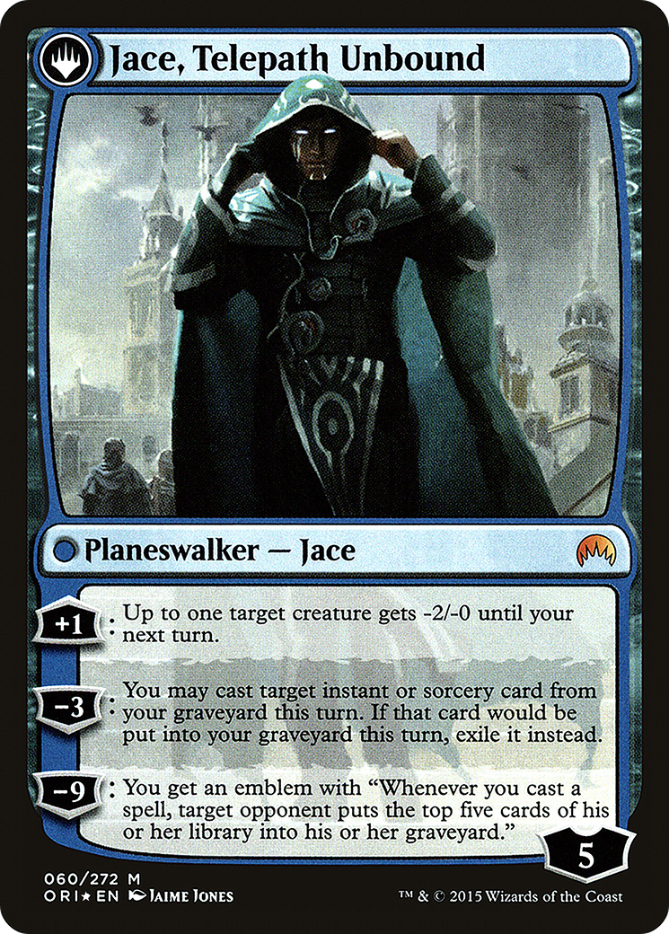Jace, Vryn's Prodigy // Jace, Telepath Unbound Card Image