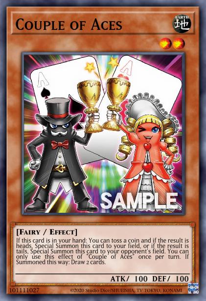 Couple of Aces Card Image