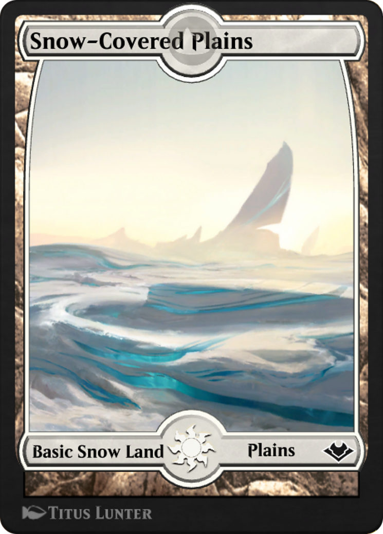 Snow-Covered Plains Card Image