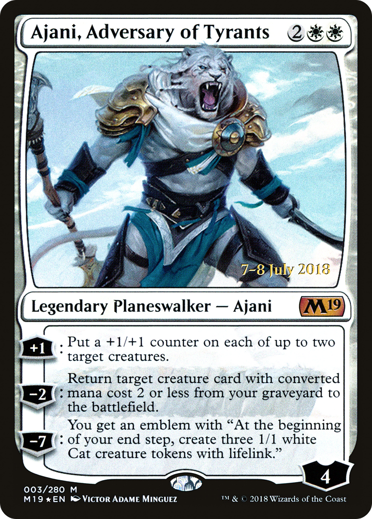 Ajani, Adversary of Tyrants Card Image