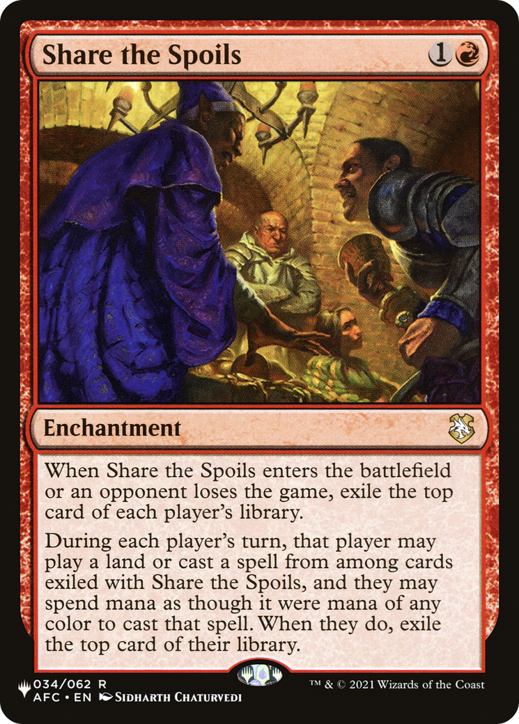 Share the Spoils Card Image