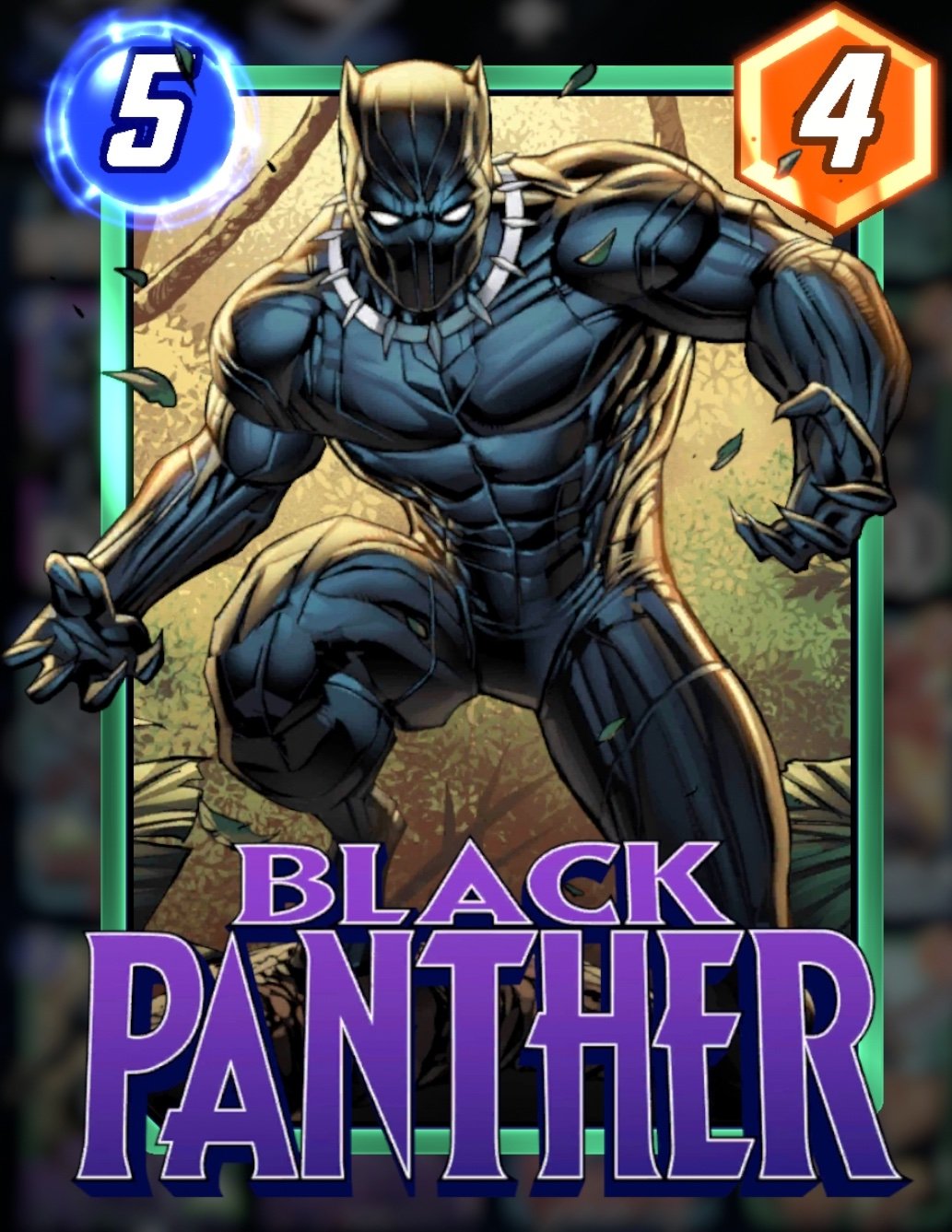 Hình ảnh thẻ panther đen