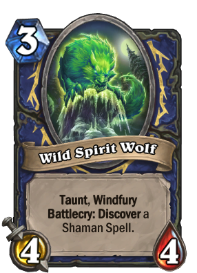 Wild Spirit Wolf Card Image