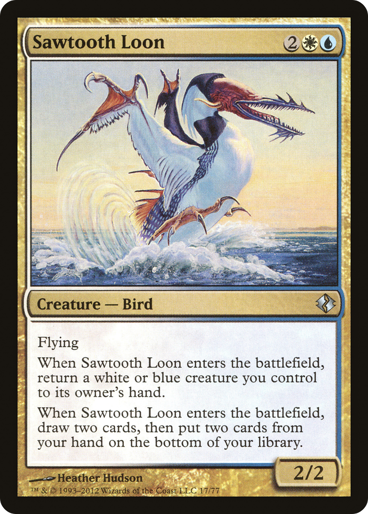 Sawtooth Loon Card Image