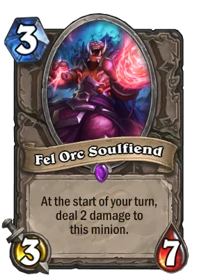 Fel Orc Soulfiend Card Image