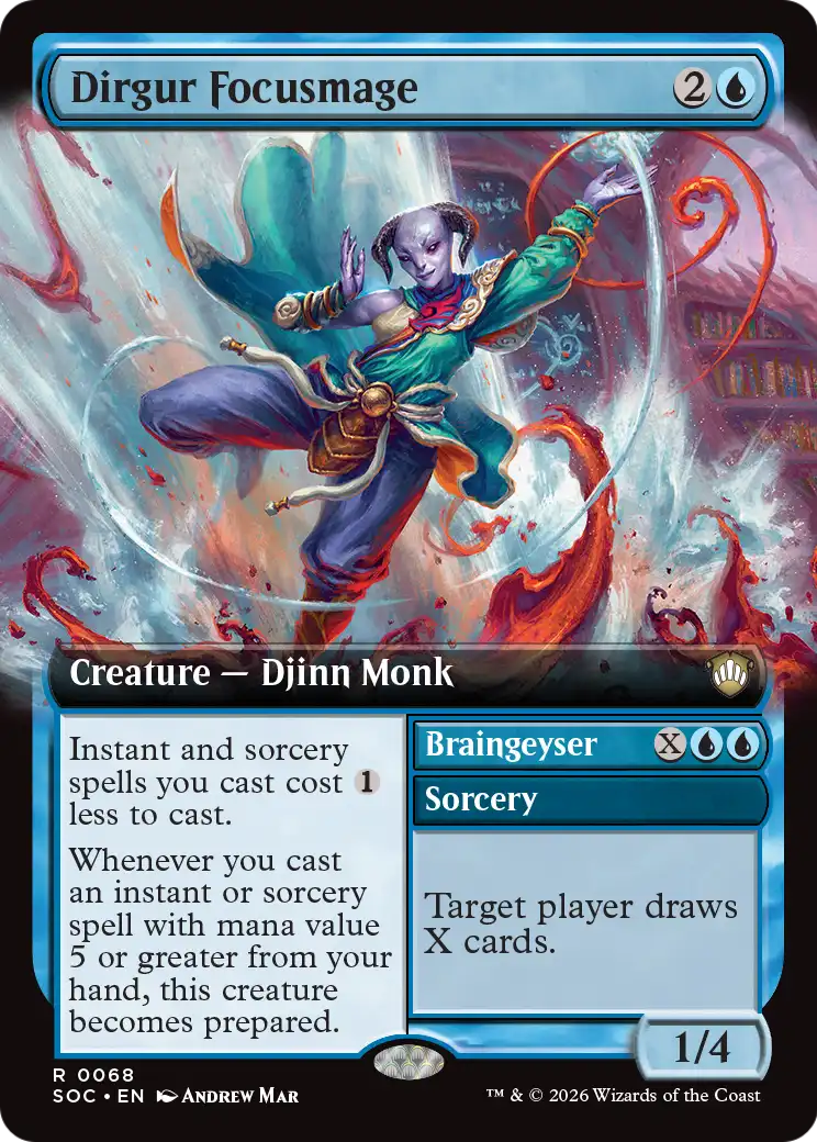 Braingeyser Magic: The Gathering card